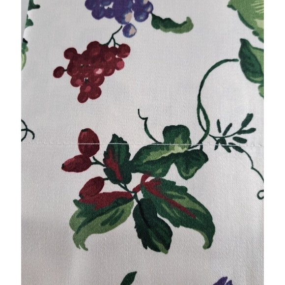 Waverly Balloon Window Valance NEW Orchard Trail Thistle Purple Flowers 36 - 48" - Picture 3 of 5